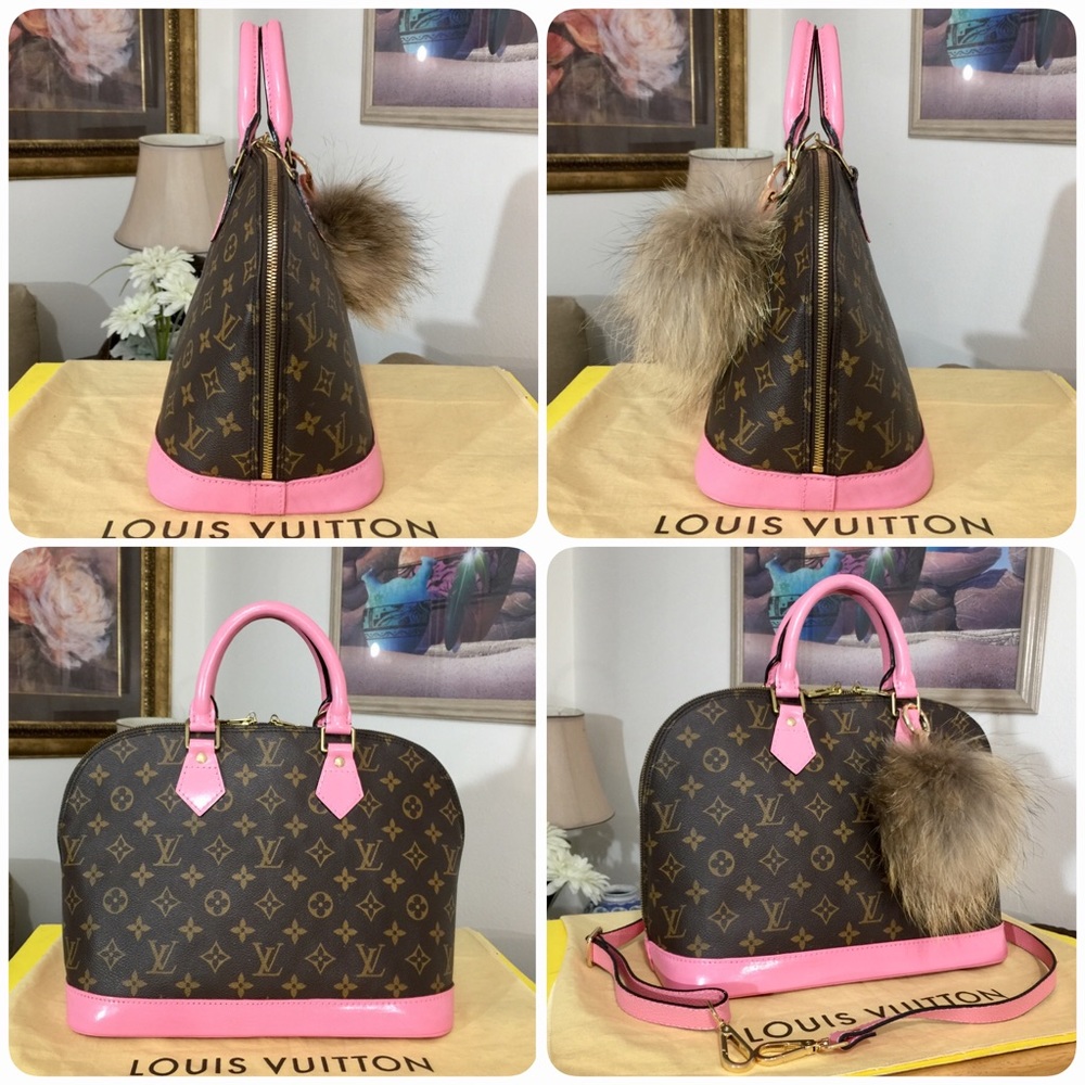 ❌❌Louis Vuitton Alma Handbag 👜 PM (Pink) BA0966 - Picture 2 of 8